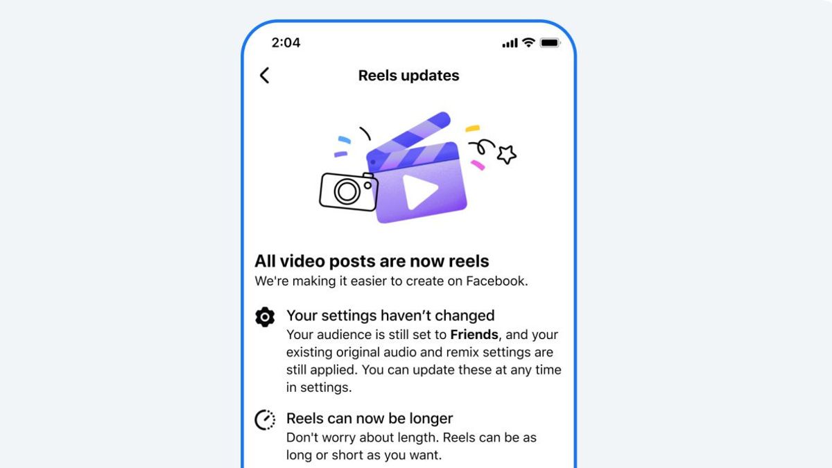 Meta Akan Ubah Seluruh Video di Facebook Jadi Reels
