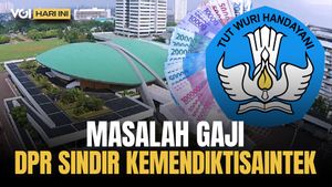 VOI Hari Ini: DPR Sindir Kemendikti, Anggarannya Naik, Apa Kabar Tunjangan DPR?