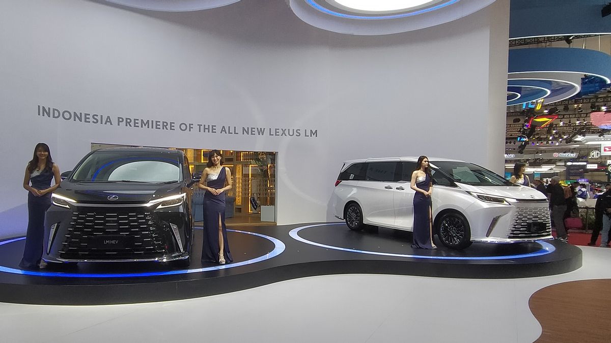 Kembaran Alphard dari Lexus Ini Hadir di GIIAS 2023 dengan Teknologi Hybrid