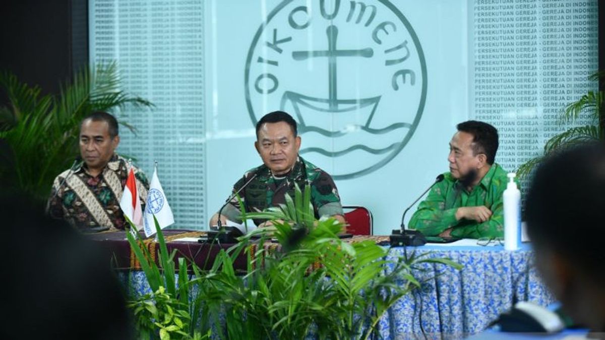 PGI General Chair Calls Army Chief Of Staff Dudung Brings Enlightenment To Christians, Asks To Firmly Face Intolerant Groups