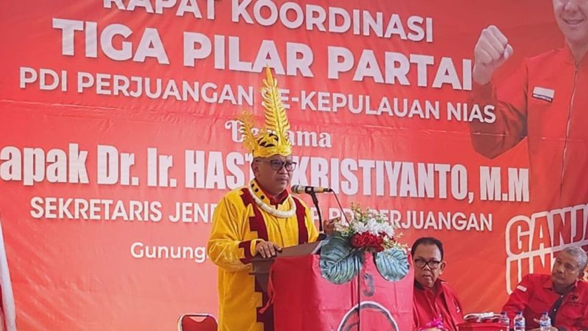 Hasto: Ganjar Pranowo Is A Leader Who Cares About The Poor