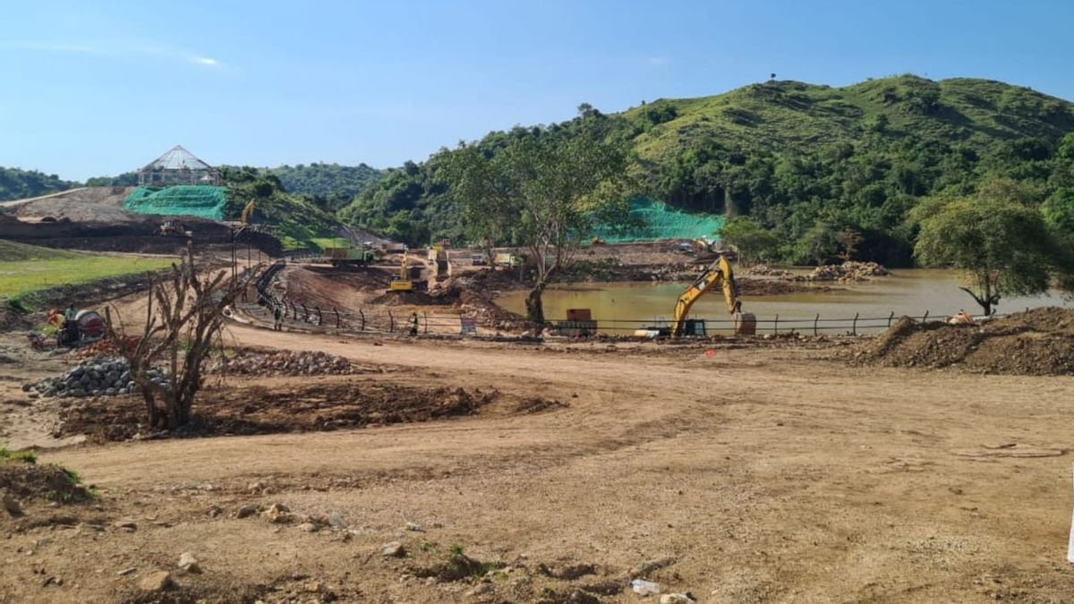 Bakal konservasi Air di Labuan Bajo, Pembangunan Embung Anak Munting Capai 80 Persen