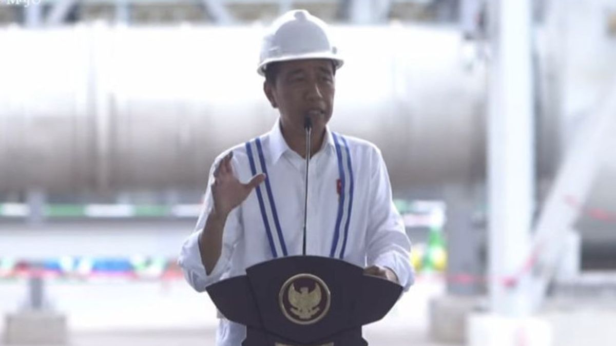 Jokowi a officiellement créé Smelter Freeport à Gresik