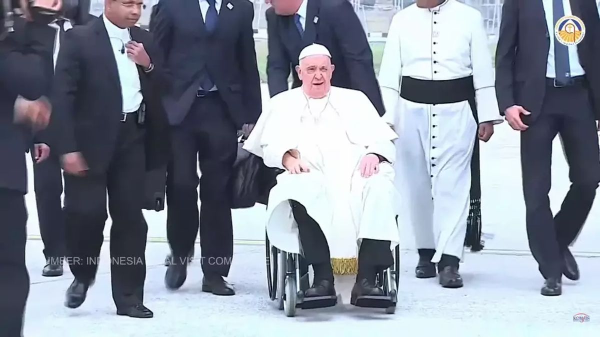 Mardi après-midi, le pape François est arrivé en Indonésie