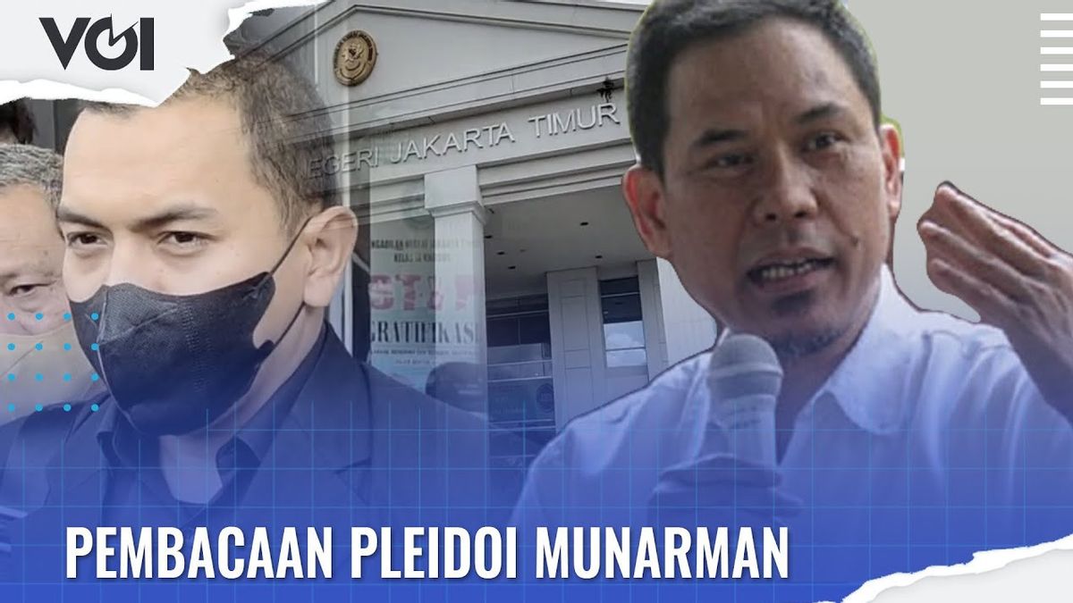 VIDEO: Munarman Bacakan Nota Pembelaan, Begini Kata Aziz Yanuar
