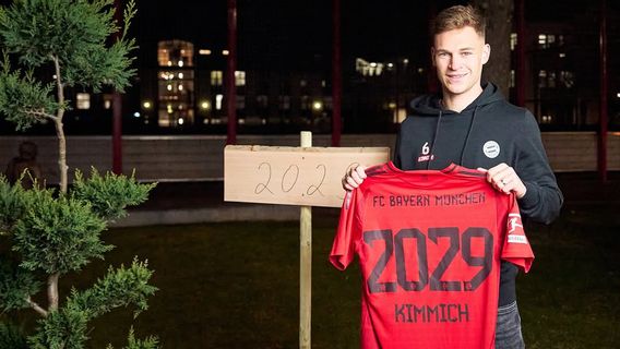 Joshua Kimmich Menandatangani Kontrak Baru dengan Bayern Munchen hingga 2029