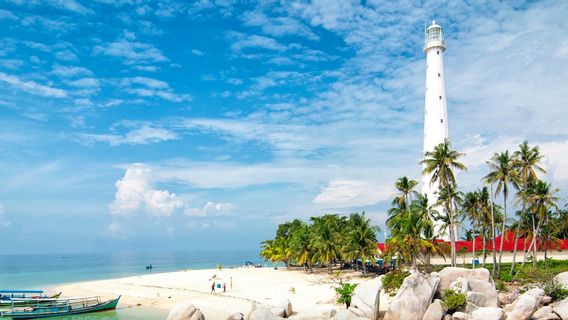 La beauté de l’île de Lengkuas, le petit paradis caché à Bangka Belitung