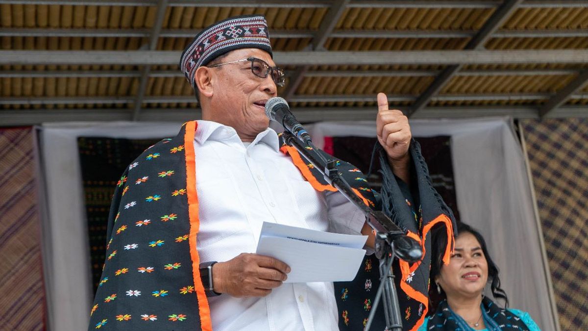 Moeldoko's Message To Manggarai Residents In Monitoring: Don't Leave Cultural Identity