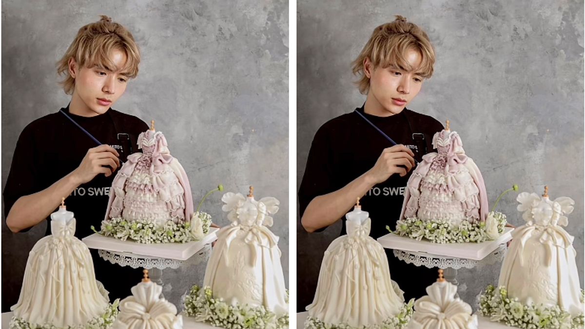 This Man Can Make Cakes With Complicated Dress Design