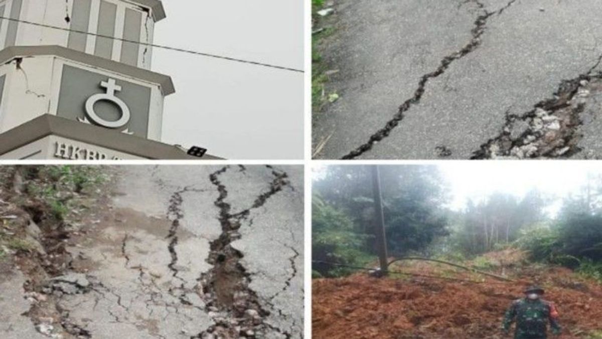 تأثير زلزال بقوة 5.8 ريال سعودي في شمال تابانولي وتضرر 872 منزلا