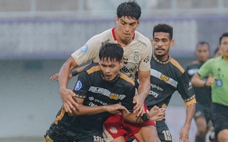 Liga 1 2023/2024: Dewa United Berbagi Poin dengan Bali United di Kandang