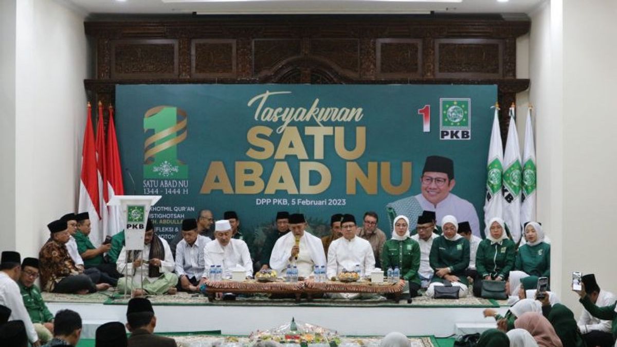 Cak Imin: On Behalf Of PKB, We Are Happy 1 Century Nahdlatul Ulama