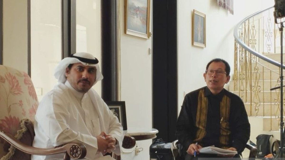 The Chargé d'Affaires of Kuwait Pray for the Smooth Construction Of IKN Nusantara