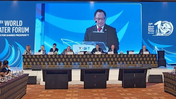 At The Bali World Water Forum, The Minister Of Home Affairs Says Water Management Needs Cross-State Orchestration