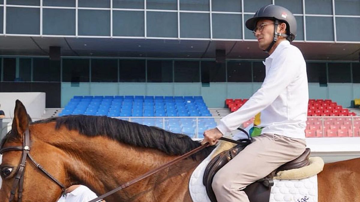 Bima Arya, Sandiaga dan RK Tunggangi Kuda Meriahkan Hari Jadi Bogor ke-541 