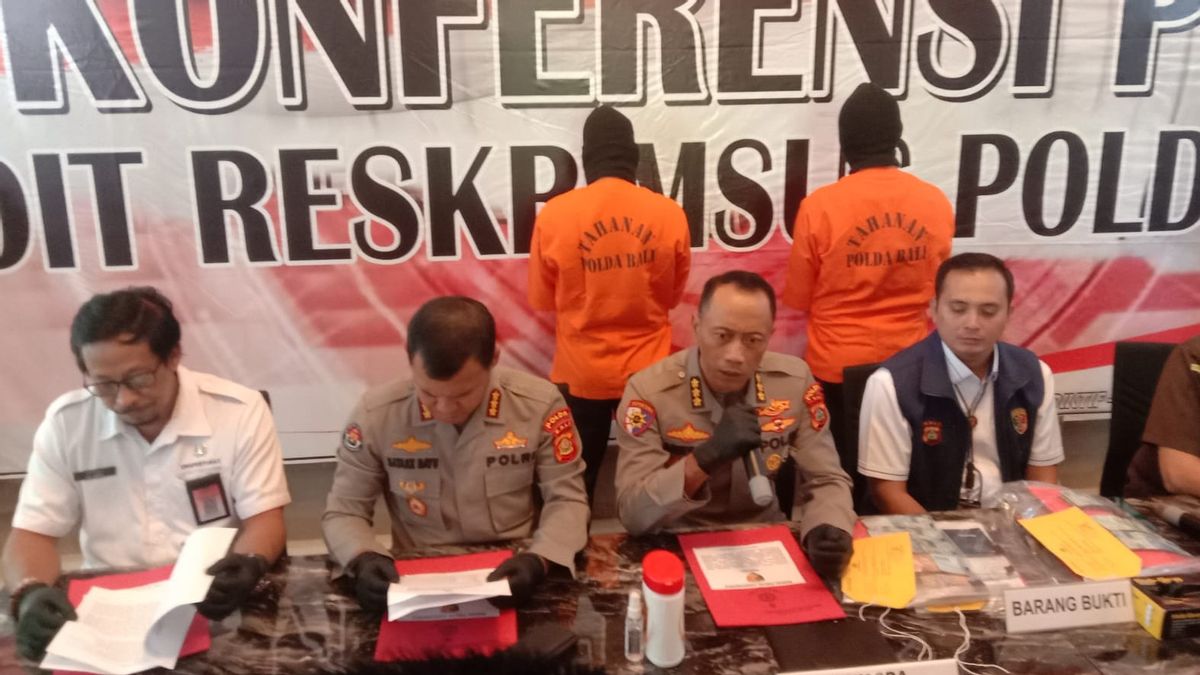 Bali Police OTT Civil Servants And Extortion Dishub Contract Employees To Drivers, Millions Of Money Tied In Bracelets Confiscated