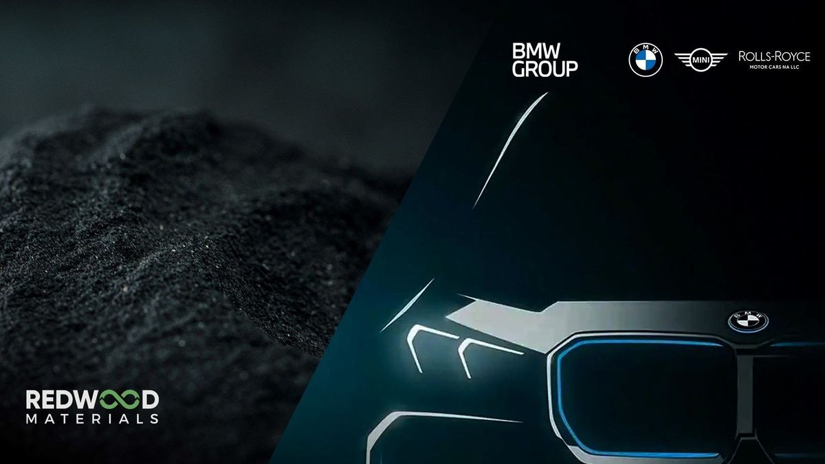 BMW Gandeng Redwood Materials Recyclé Batérie voitures électriques