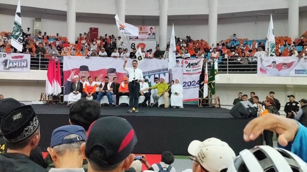 Campaign In Bogor, Anies Baswedan Alexis's Story Can Be Closed Enough With A Paper Sheet