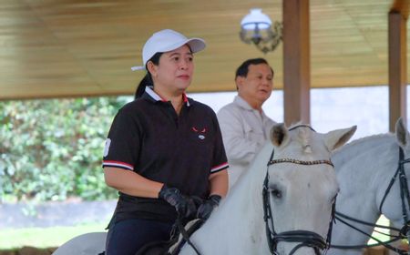 Sambangi Hambalang, Puan Maharani Diajak Naik Kuda hingga Berbincang Empat Mata dengan Prabowo Subianto