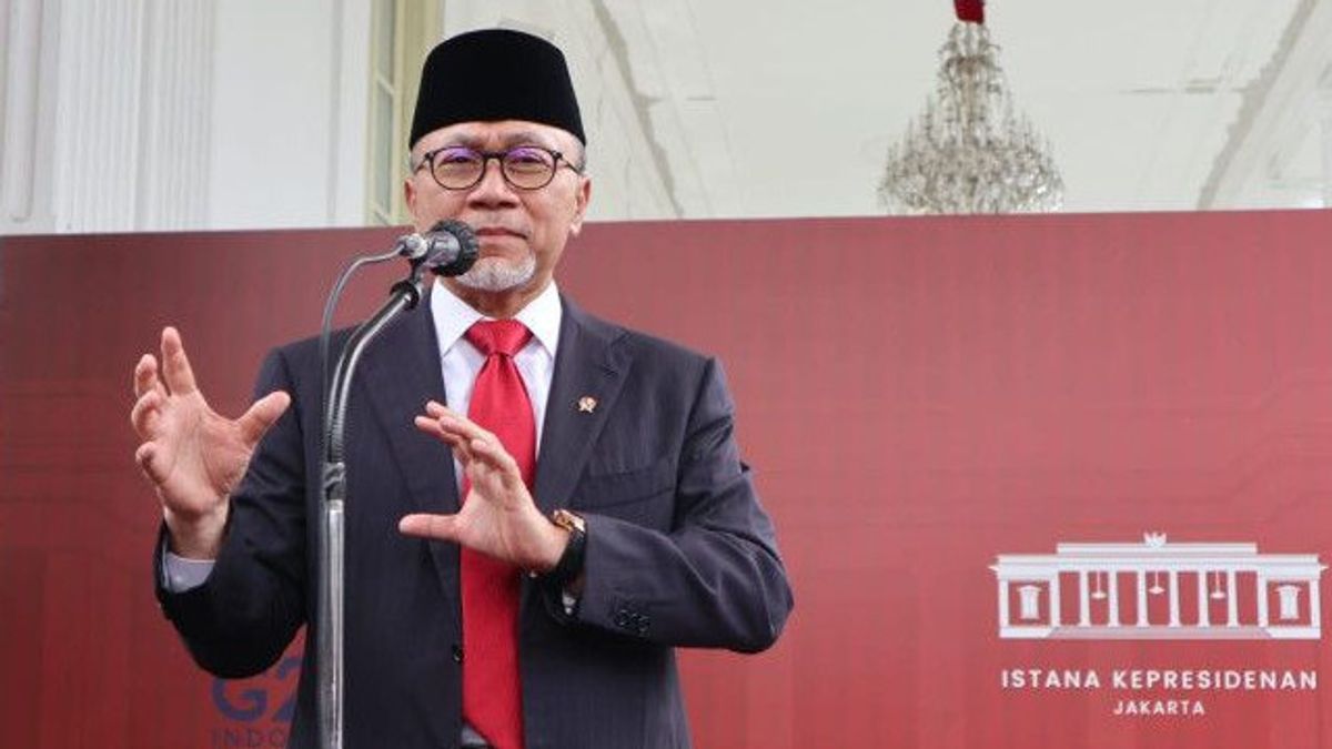 1 Hour Is Enough For Jokowi To Be Sure That Zulkifli Hasan Is Suitable To Replace M Lutfi As Minister Of Trade