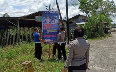 Polres Palangkaraya Dirikan Posko Pengamanan Mudik Lebaran