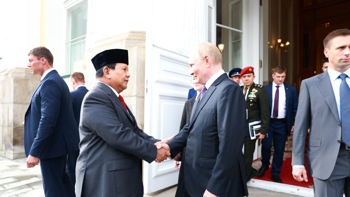 DPR Values Prabowo's Visit To Russia Shows Indonesia's Active Free Political Consistency