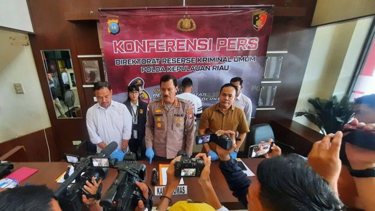 巴淡岛190万印尼盾的劫匪被勿加的Kepri地区警察逮捕,剩余的收益为720万印尼盾