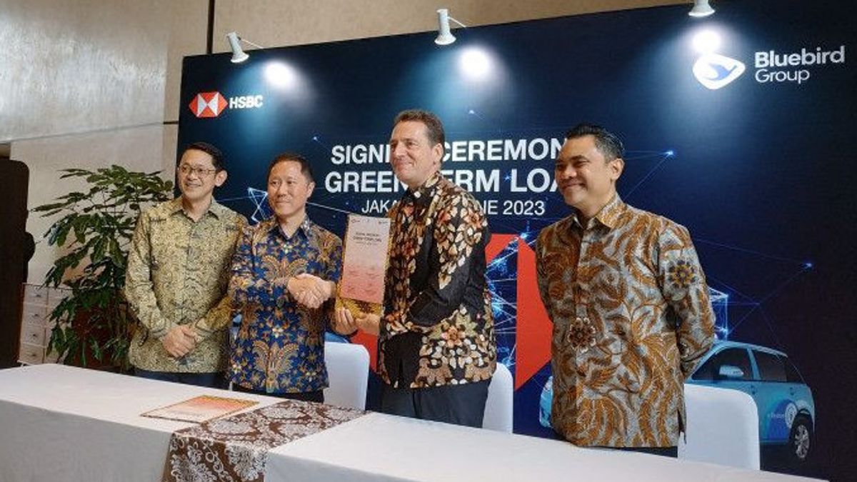 HSBC Indonesia Salurkan Pinjaman Rp350 Miliar ke Bluebird