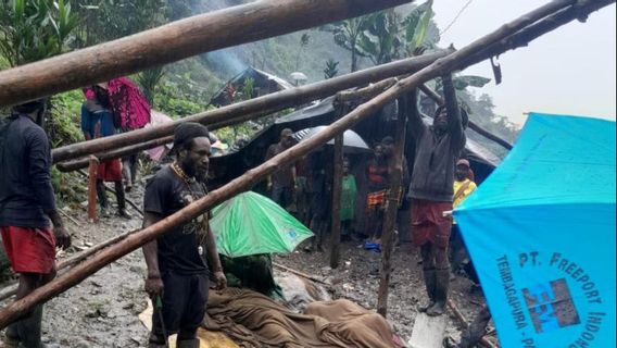 中央パプア州テンバガプラの地すべり災害で死傷者7人が死亡