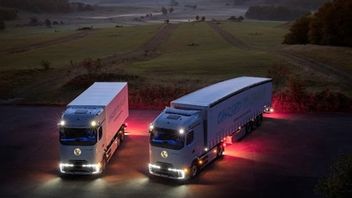 梅赛德斯 - 奔驰卡车正式推出远程电动卡车eActros 600,近距离