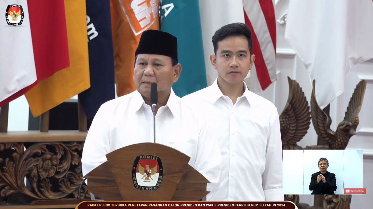 Kelakar Prabowo ke Anies-Cak Imin di Pidato Penetapan Presiden 2024: Saya Pernah di Posisi Anda, Tahu Senyuman Anda Berat Sekali