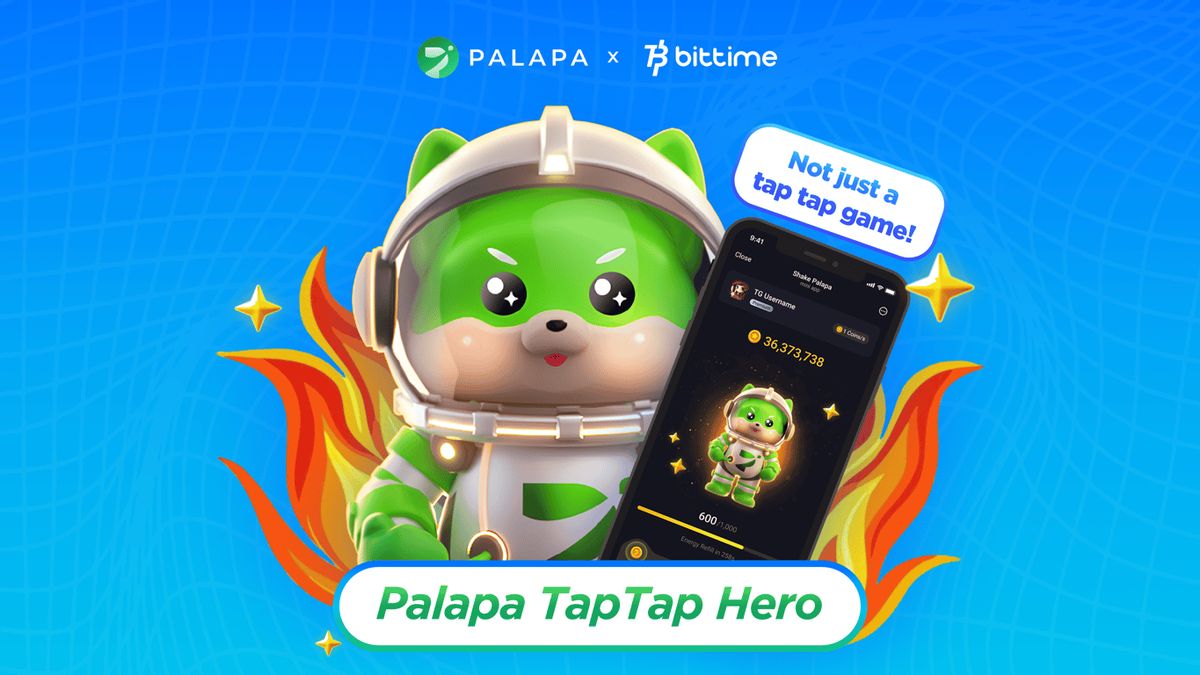 Bittime dan Palapa Luncurkan Gim Blockchain Berbasis Telegram Pertamanya