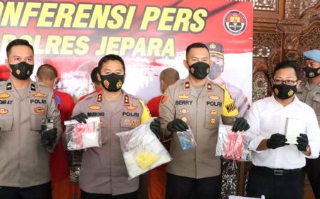 Selama Mei-Juni, Polres Jateng Ungkap 5 Kasus Narkoba, Amankan 101,06 Gram Sabu