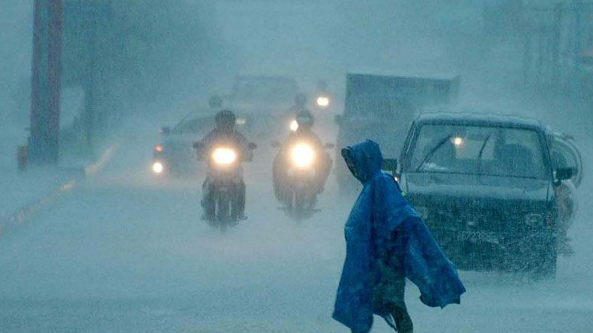 インドネシア各地で大雨の可能性が予測されています