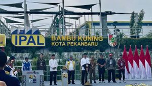 President Jokowi Inaugurates Central Wastewater Processing System In Pekanbaru