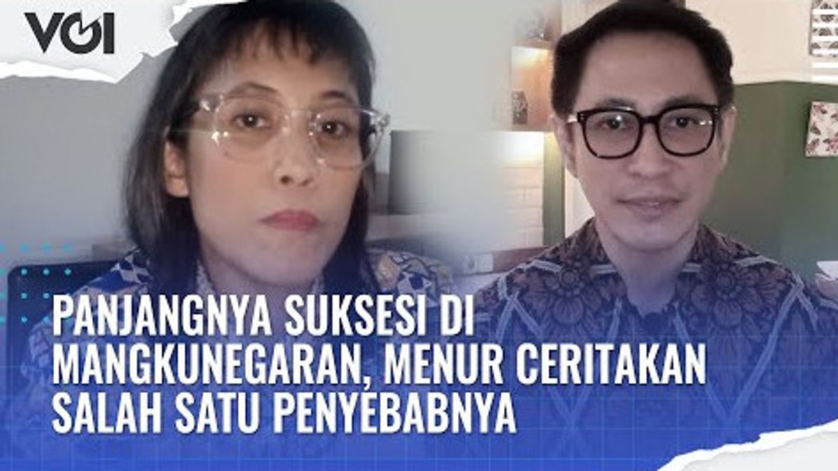 VIDEO: Panjangnya Suksesi di Mangkunegaran, Menur Ceritakan Salah Satu Penyebabnya