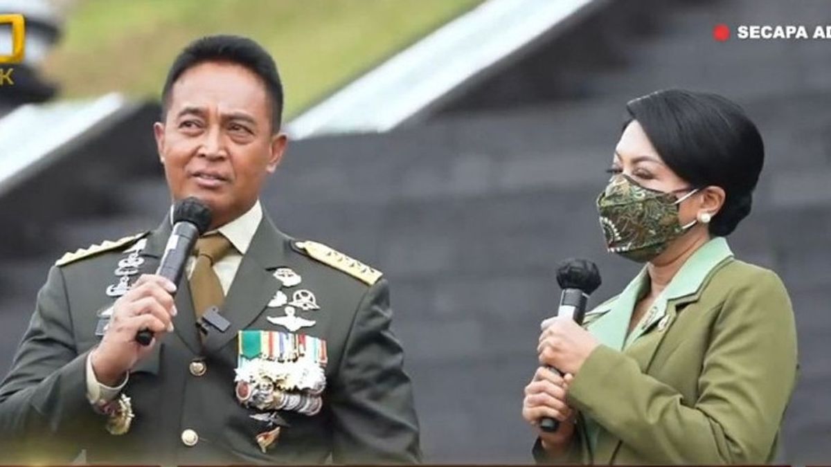 Plus Proche D’Andika Perkasa, Candidate Générale Romantique Au Poste De Commandant Du TNI, Ferme Et Soignant Les Orphelins