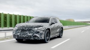 梅赛德斯-AMG 首次高性能EV SUV 试验,有可能在2025年推出