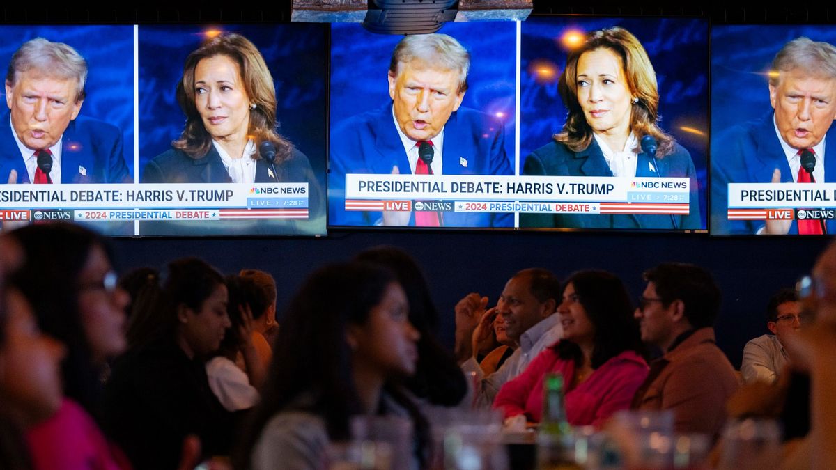 Le deuxième débat contre Kamala Harris, c'est Donald Trump