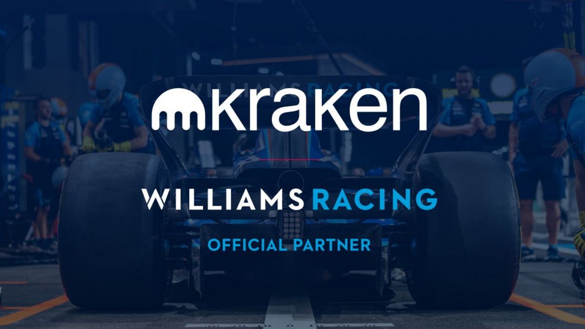 Crypto Exchange Kraken Announces Partnership With Formula 1 Williams Racing Team