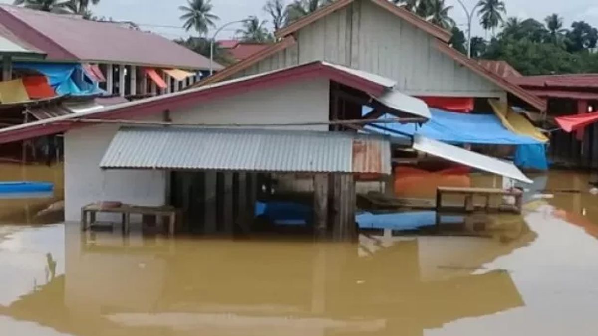 522 Houses In Tebo Jambi Flooded, Regency Government Ensures Aid Has Been Distributed