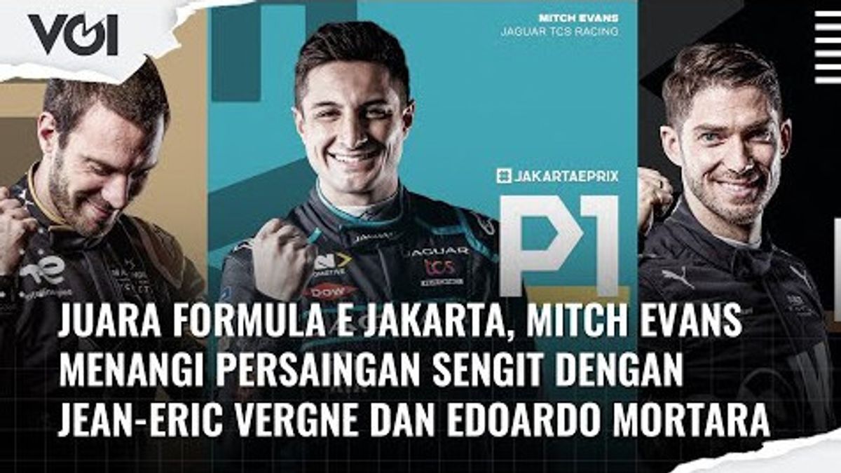 VIDEO: No Champagne, Jakarta 2022 Formula E Champion Mitch Evans Just Swings Trophy