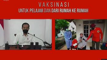 Pantau Vaksinasi <i>Door to Door</i>, Jokowi: Ini Bagus, Kita Datangi Rumah ke Rumah