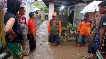 Floods In South Lampung Soak 38 Villages, Majority Of Settlements And Rice Fields