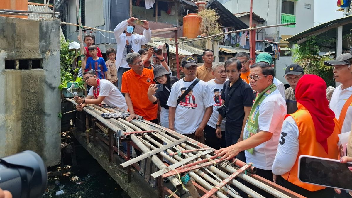 Lihat Anak Kali Krukut Tak Mengalir, Pramono Nilai River Way Gagasan RK Tak Bisa Diterapkan  