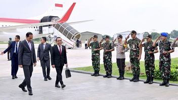Dimanche après-midi, Jokowi est arrivé en Indonésie après les activités COP28 Dubaï