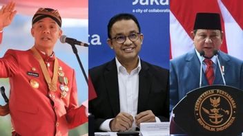 Survey Of 3 Names Of Indicators Presidential Candidates: Prabowo's Top Electability, Followed By Ganjar And Anies