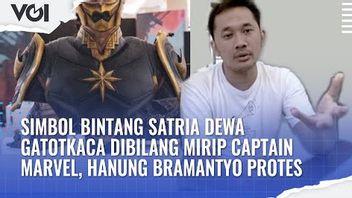 视频：Satria Star符号Dewa Gatotkaca说类似于惊奇队长，Hanung Bramantyo抗议
