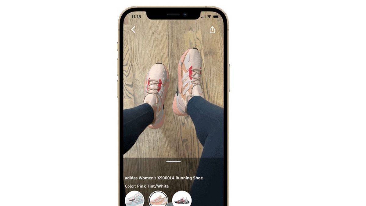 تسمح تجربة Amazon الافتراضية للأحذية بتجربة افتراضية للأحذية