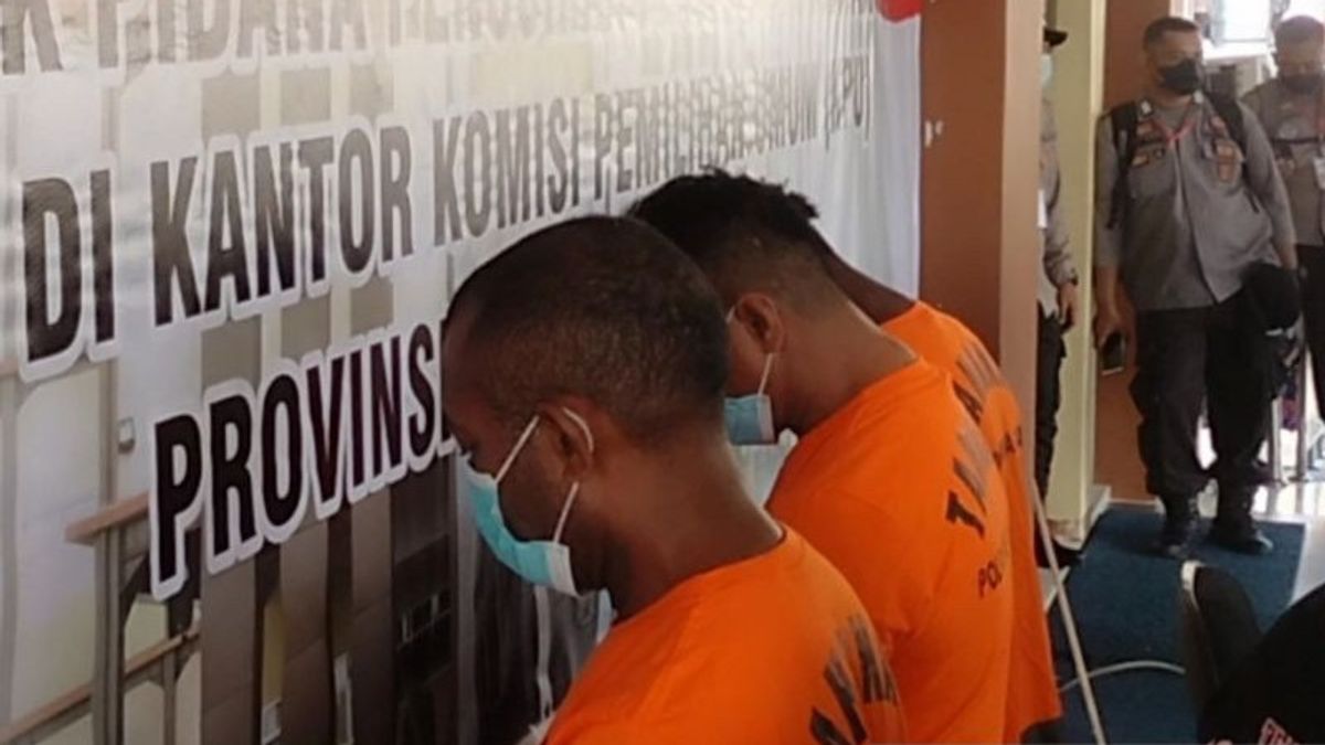 Tiga Pelaku Pembobol Brankas KPU Papua Barat Berisi Uang Rp60 Juta Dibekuk Timsus Polda